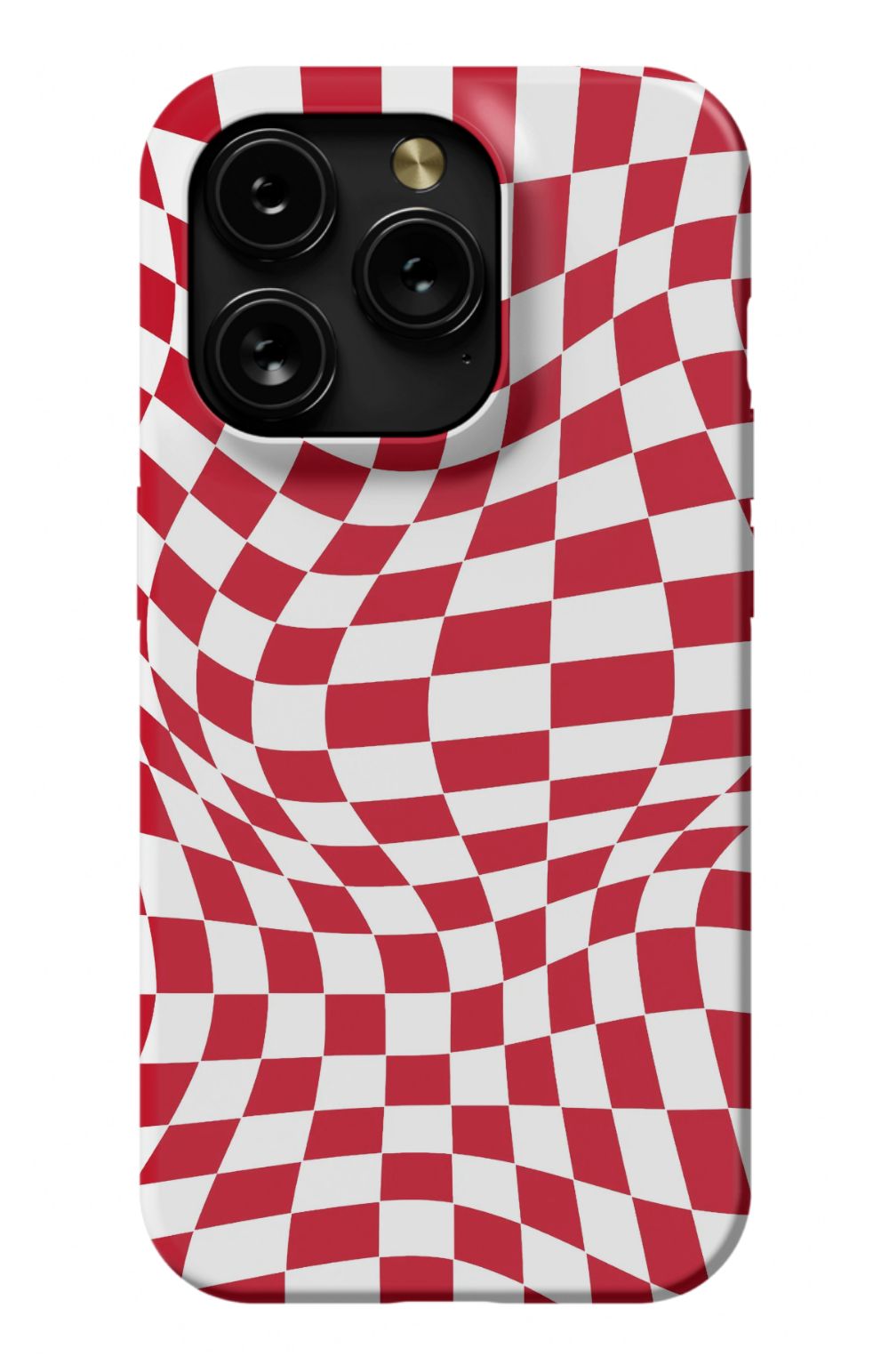 Red White Checkered Phone Case