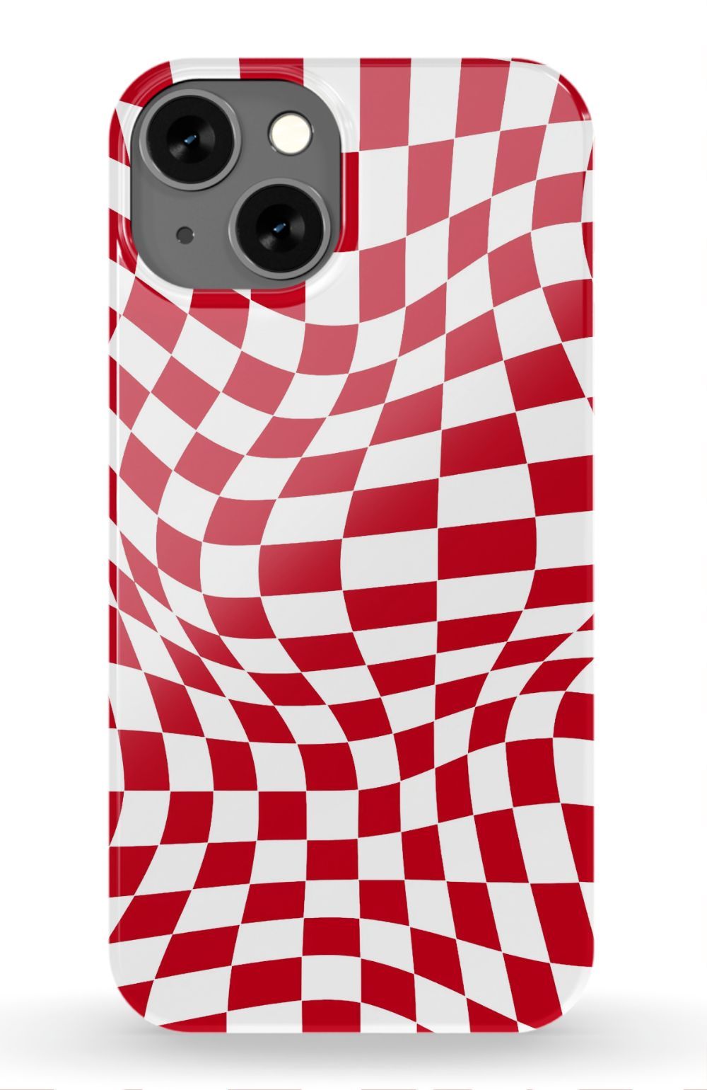 Red White Checkered Phone Case
