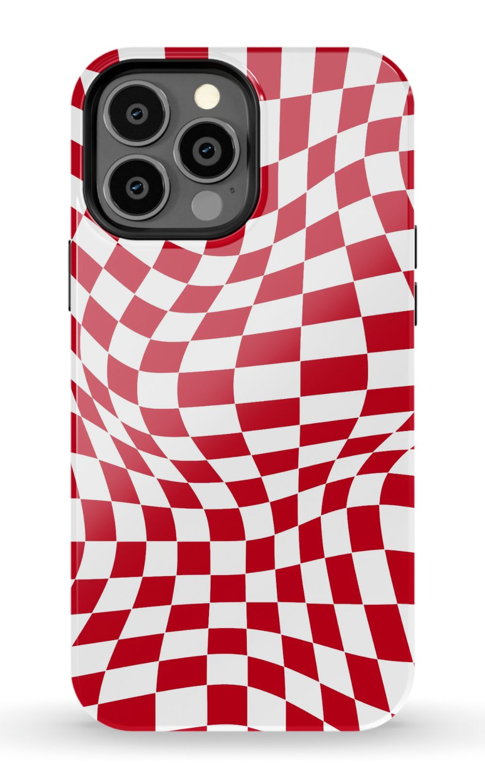 Red White Checkered Phone Case