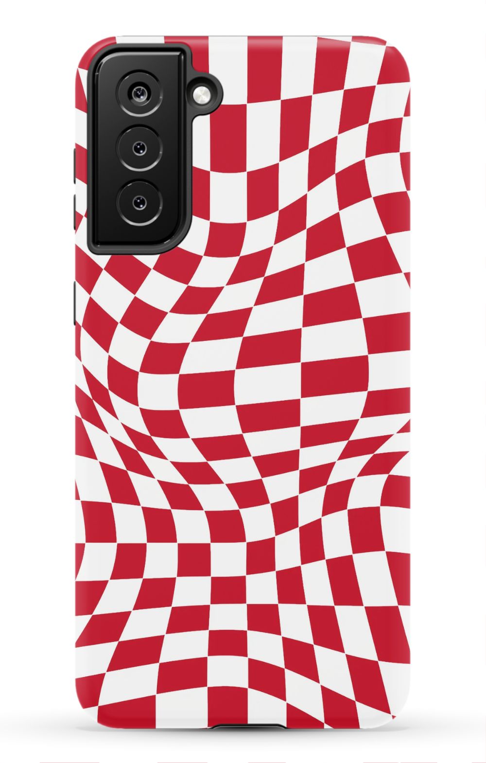 Red White Checkered Phone Case