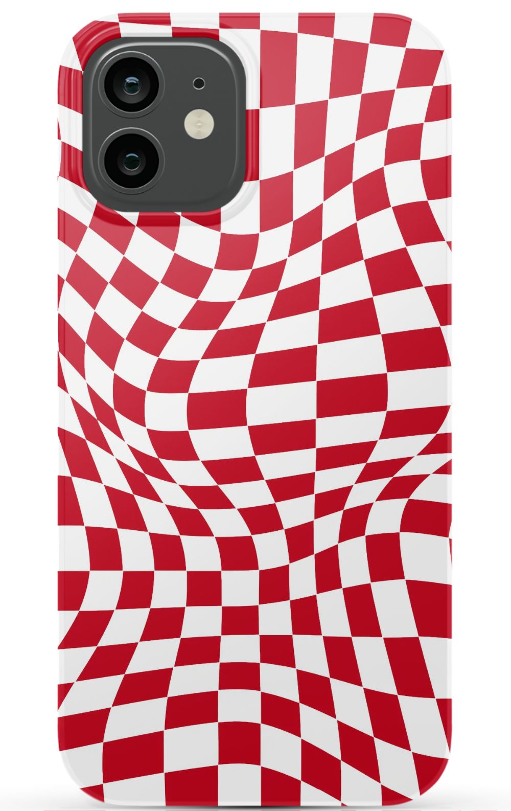Red White Checkered Phone Case