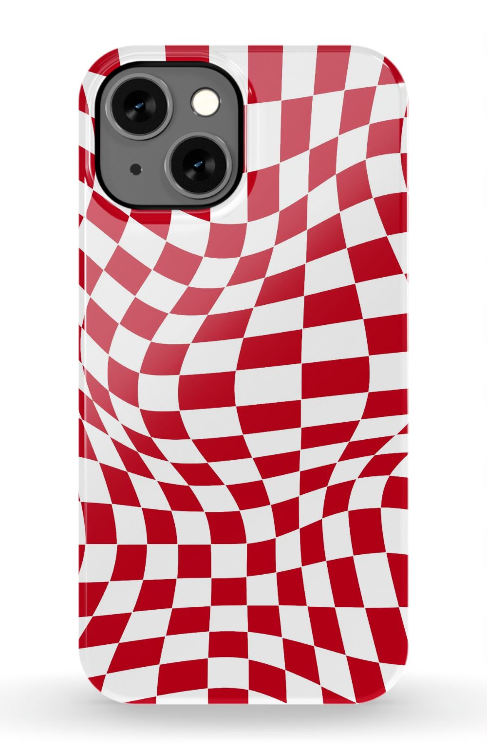 Red White Checkered Phone Case