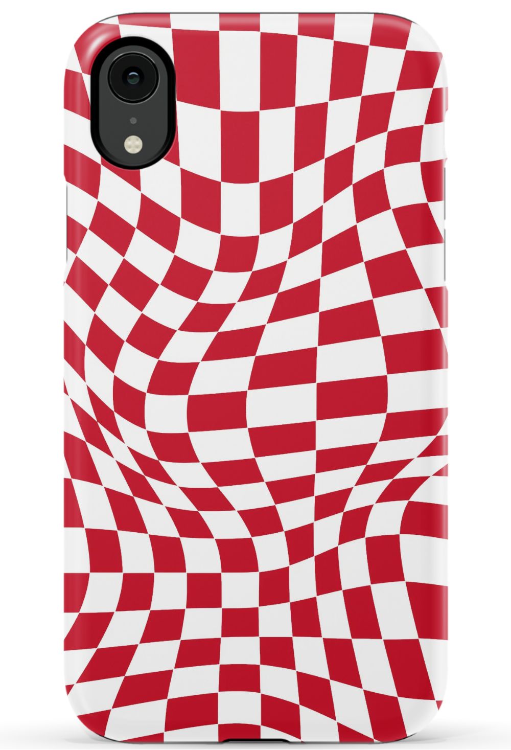 Red White Checkered Phone Case