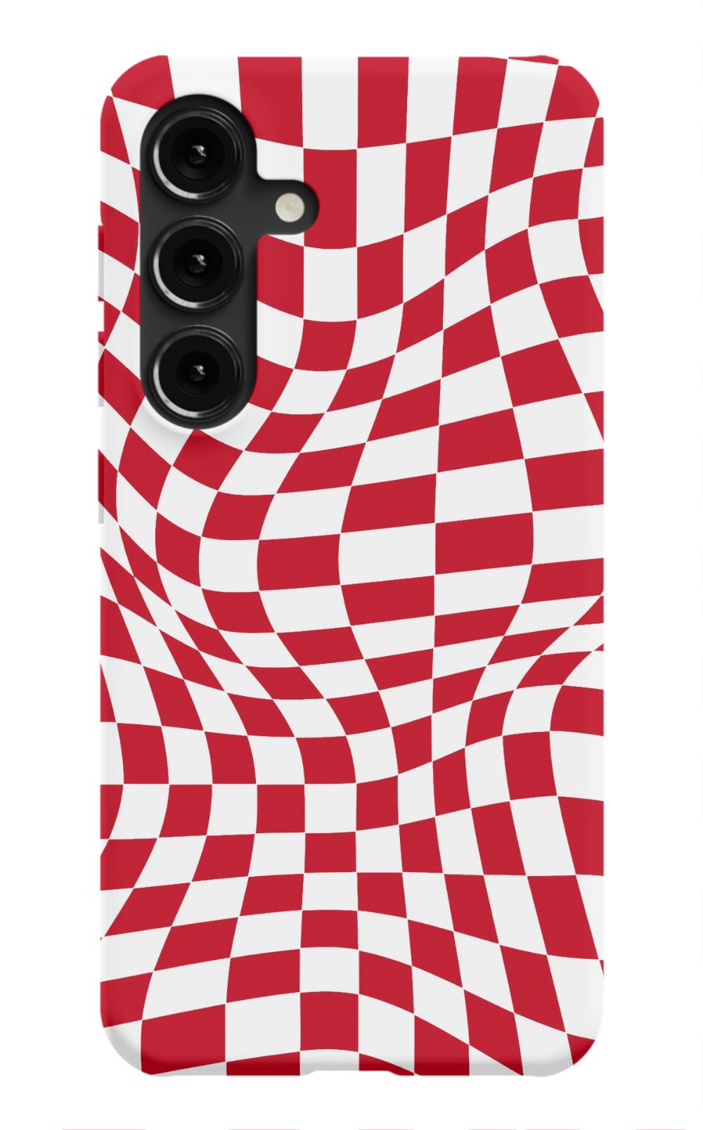 Red White Checkered Phone Case