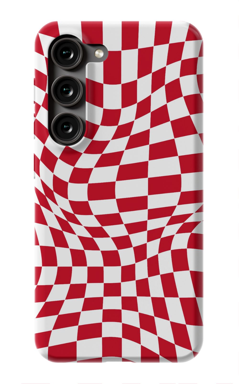 Red White Checkered Phone Case