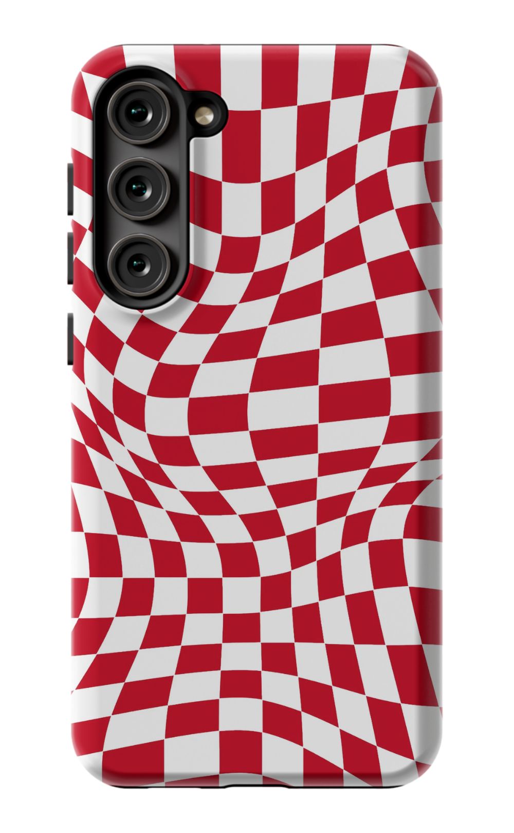 Red White Checkered Phone Case