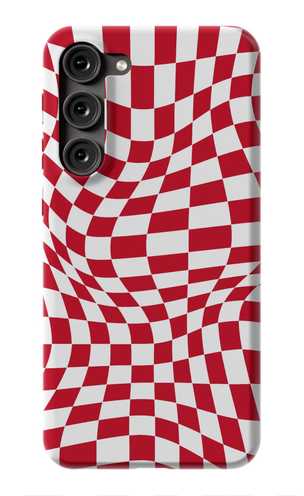 Red White Checkered Phone Case