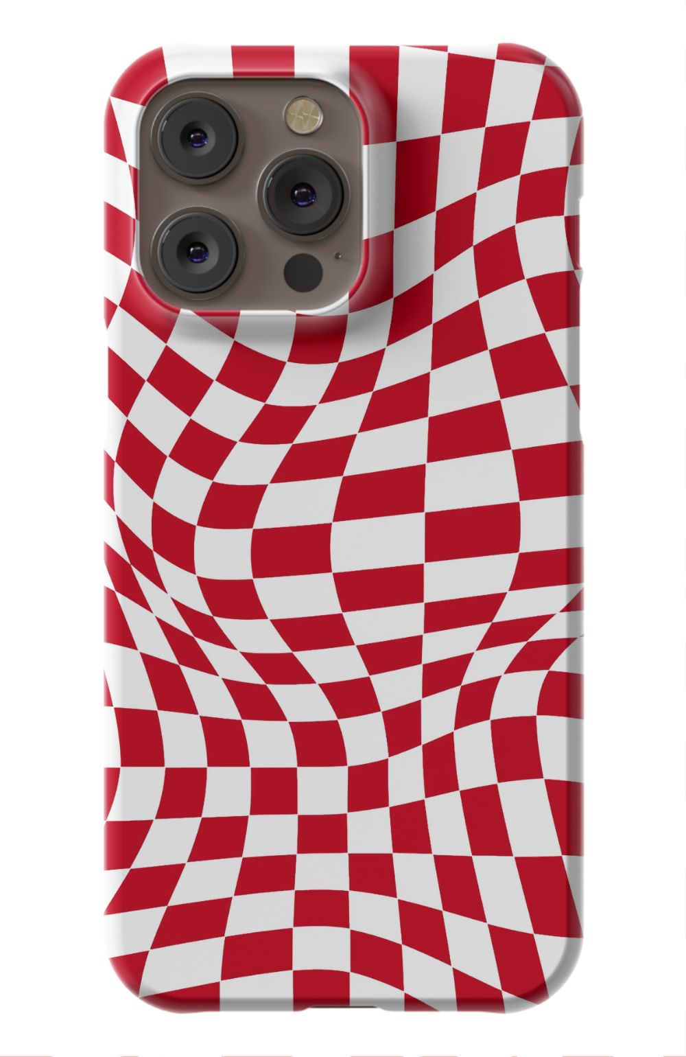 Red White Checkered Phone Case