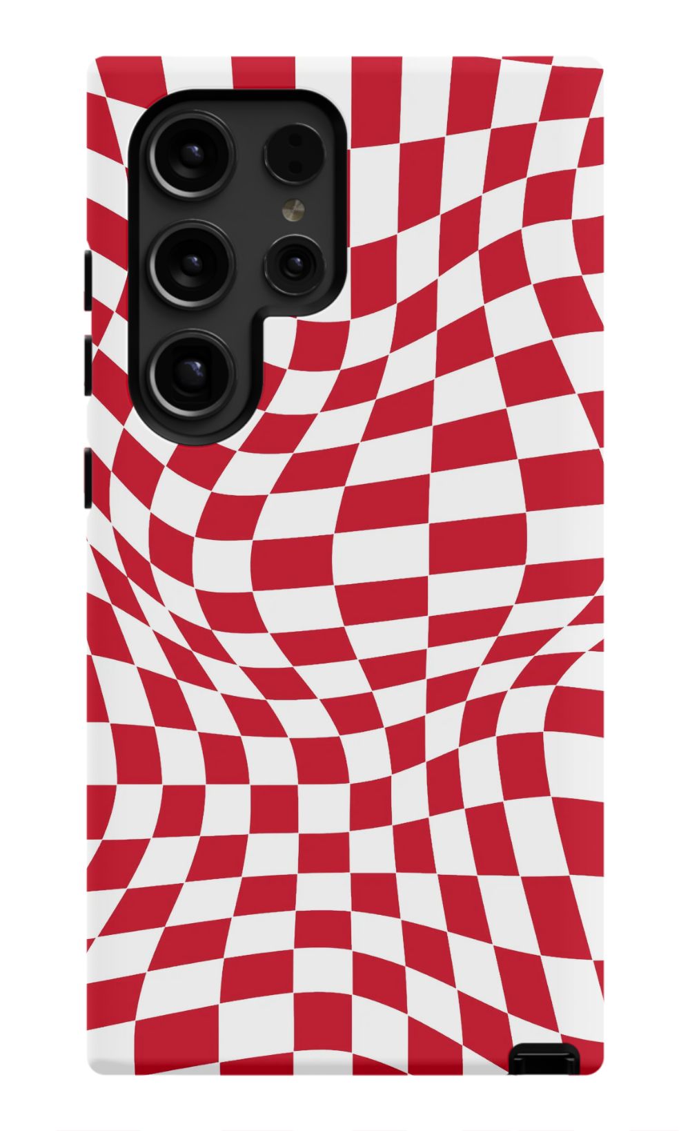Red White Checkered Phone Case