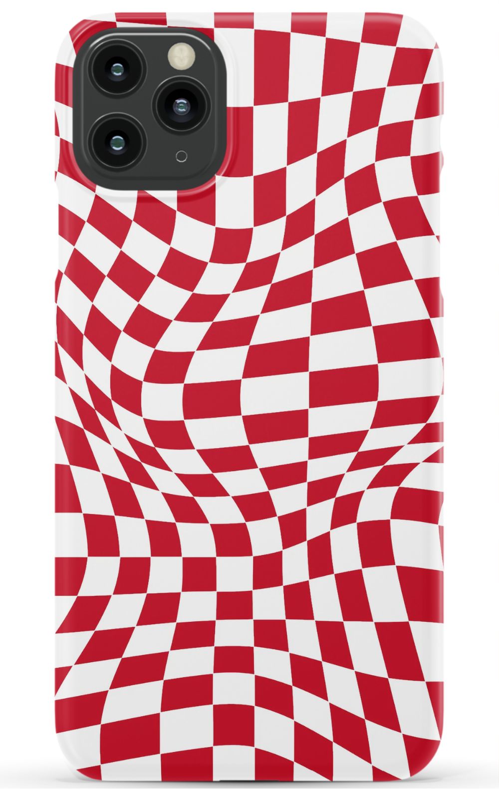 Red White Checkered Phone Case