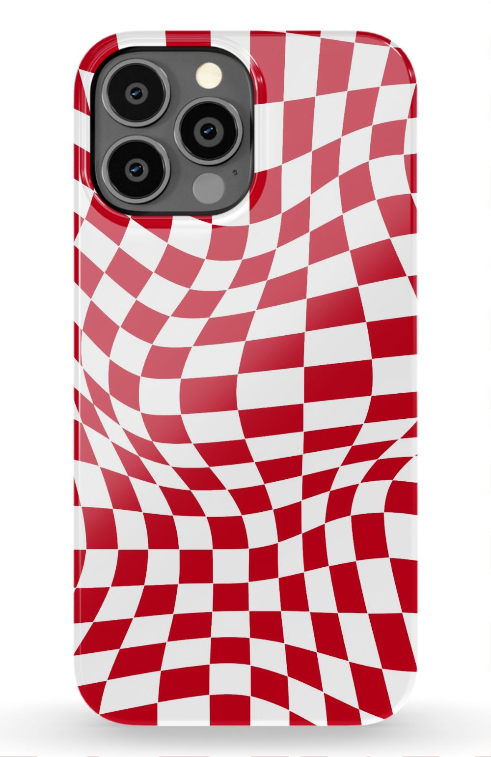 Red White Checkered Phone Case