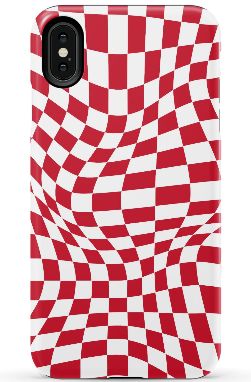 Red White Checkered Phone Case