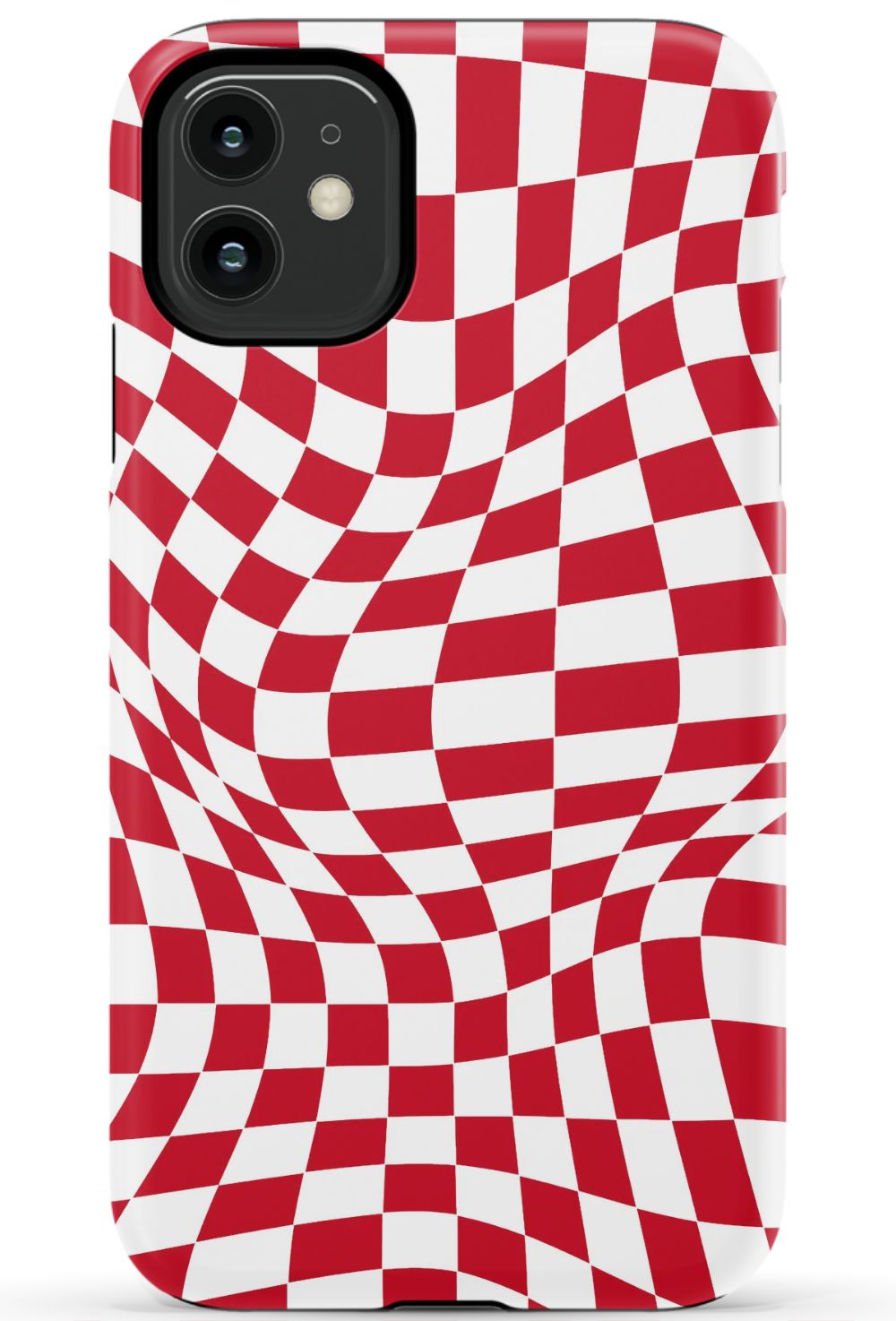Red White Checkered Phone Case