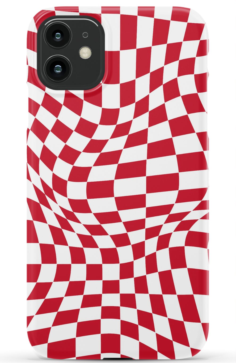 Red White Checkered Phone Case
