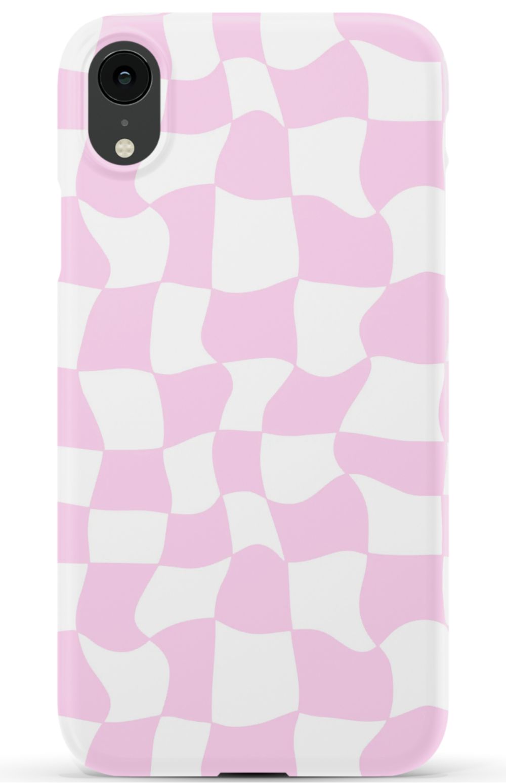 Light Pink Checkered Phone Case