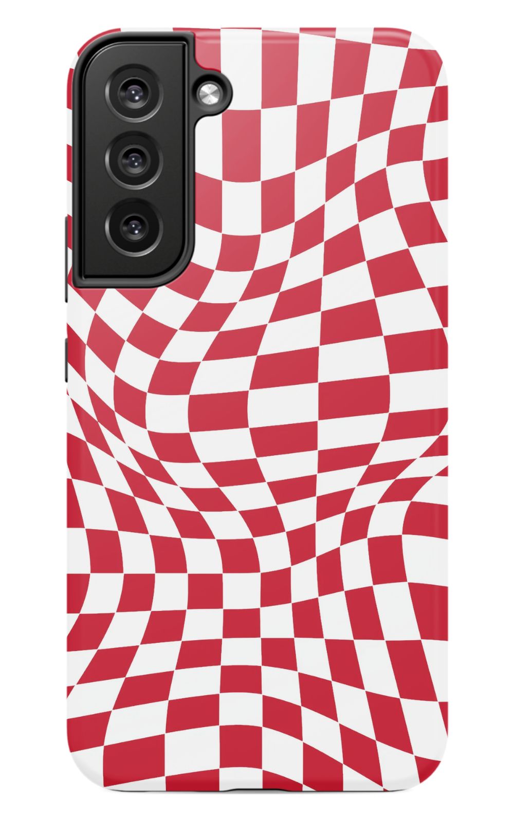 Red White Checkered Phone Case