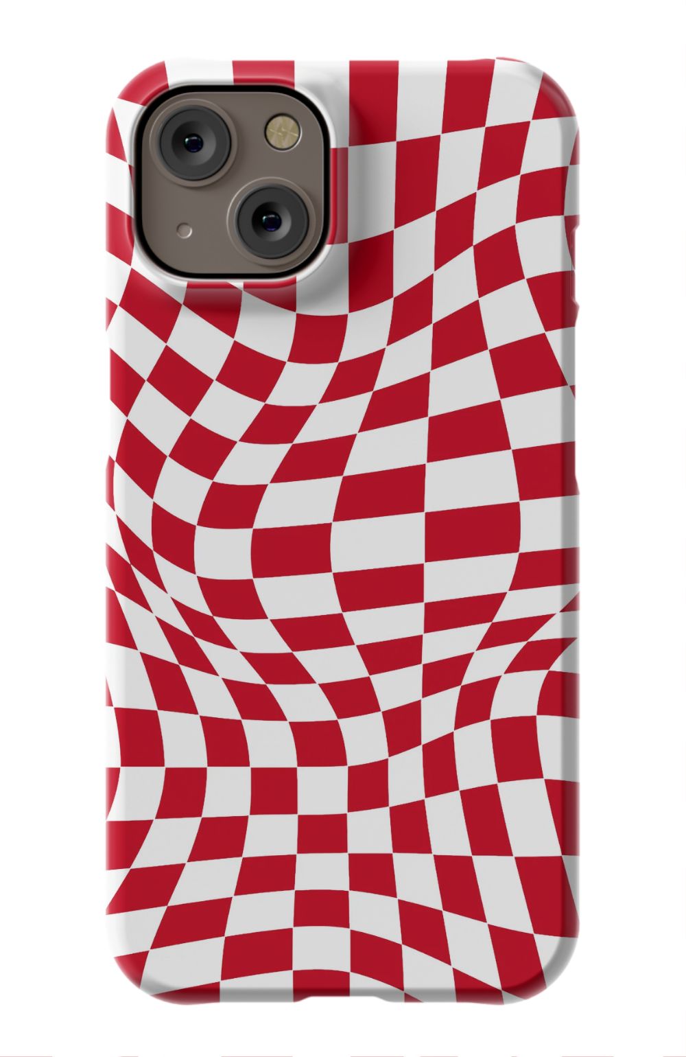 Red White Checkered Phone Case
