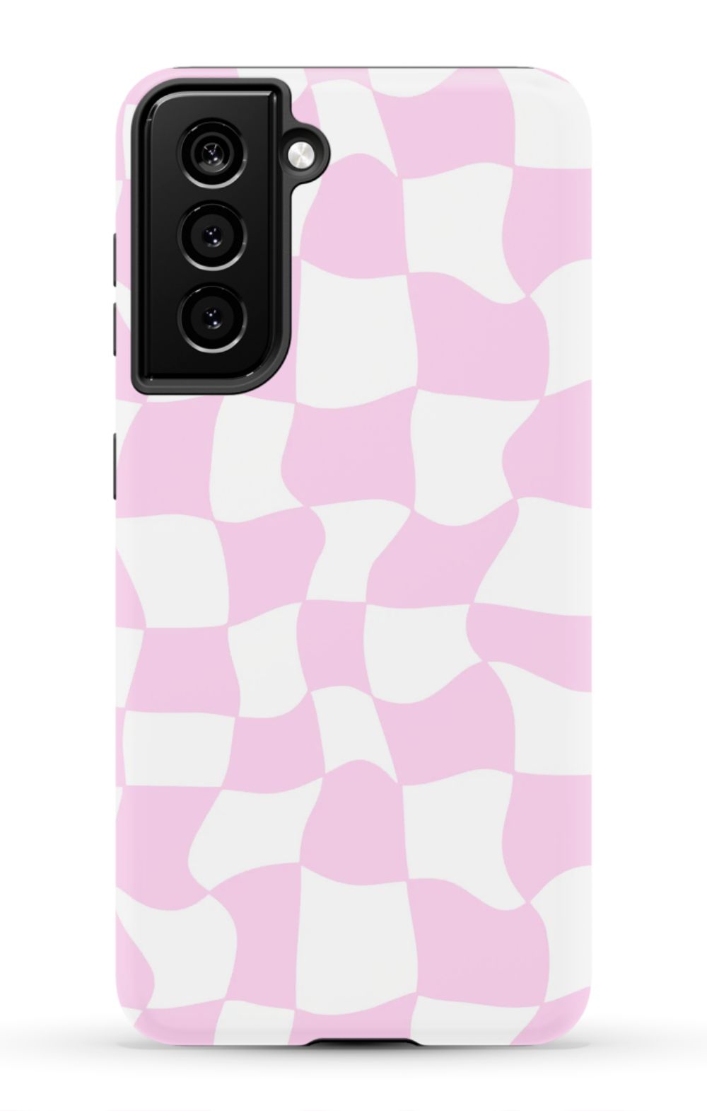 Light Pink Checkered Phone Case