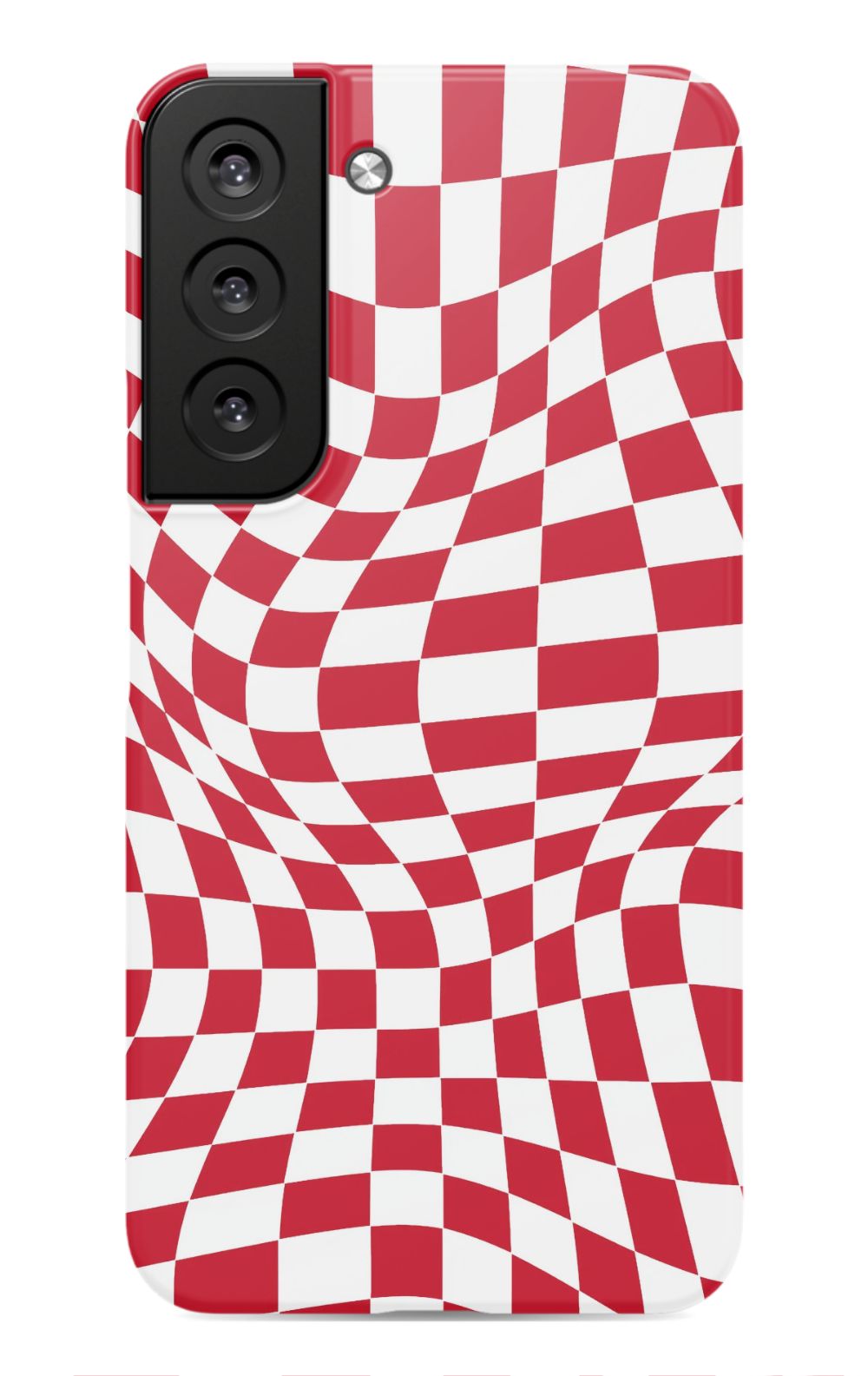 Red White Checkered Phone Case