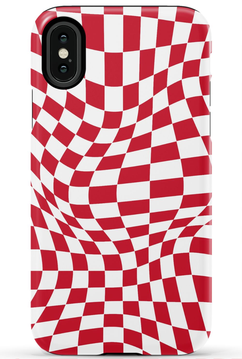 Red White Checkered Phone Case