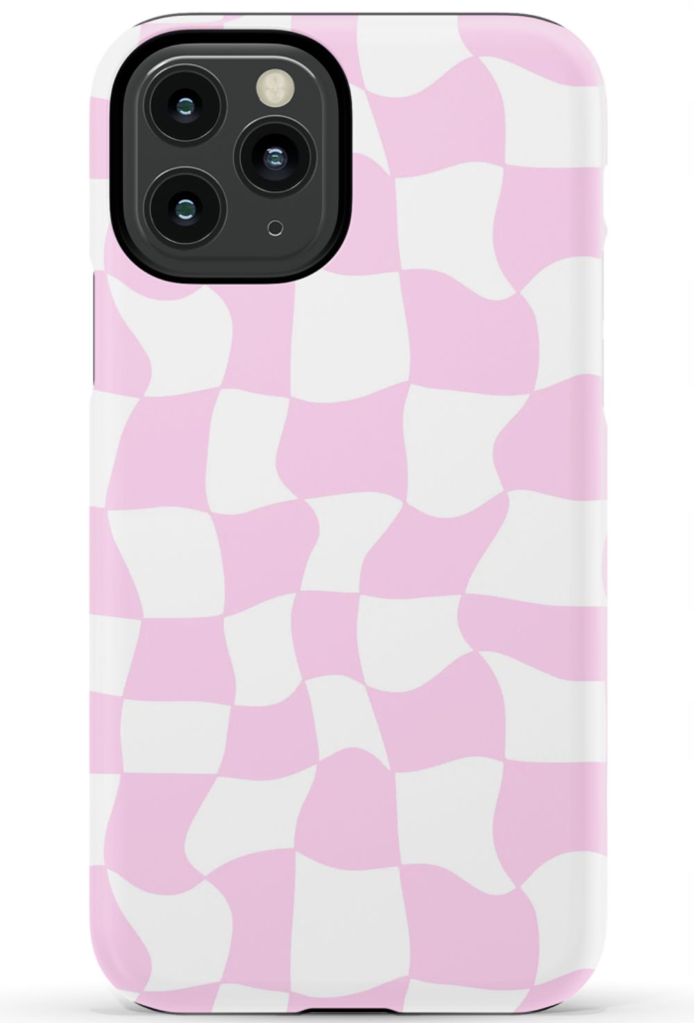 Light Pink Checkered Phone Case