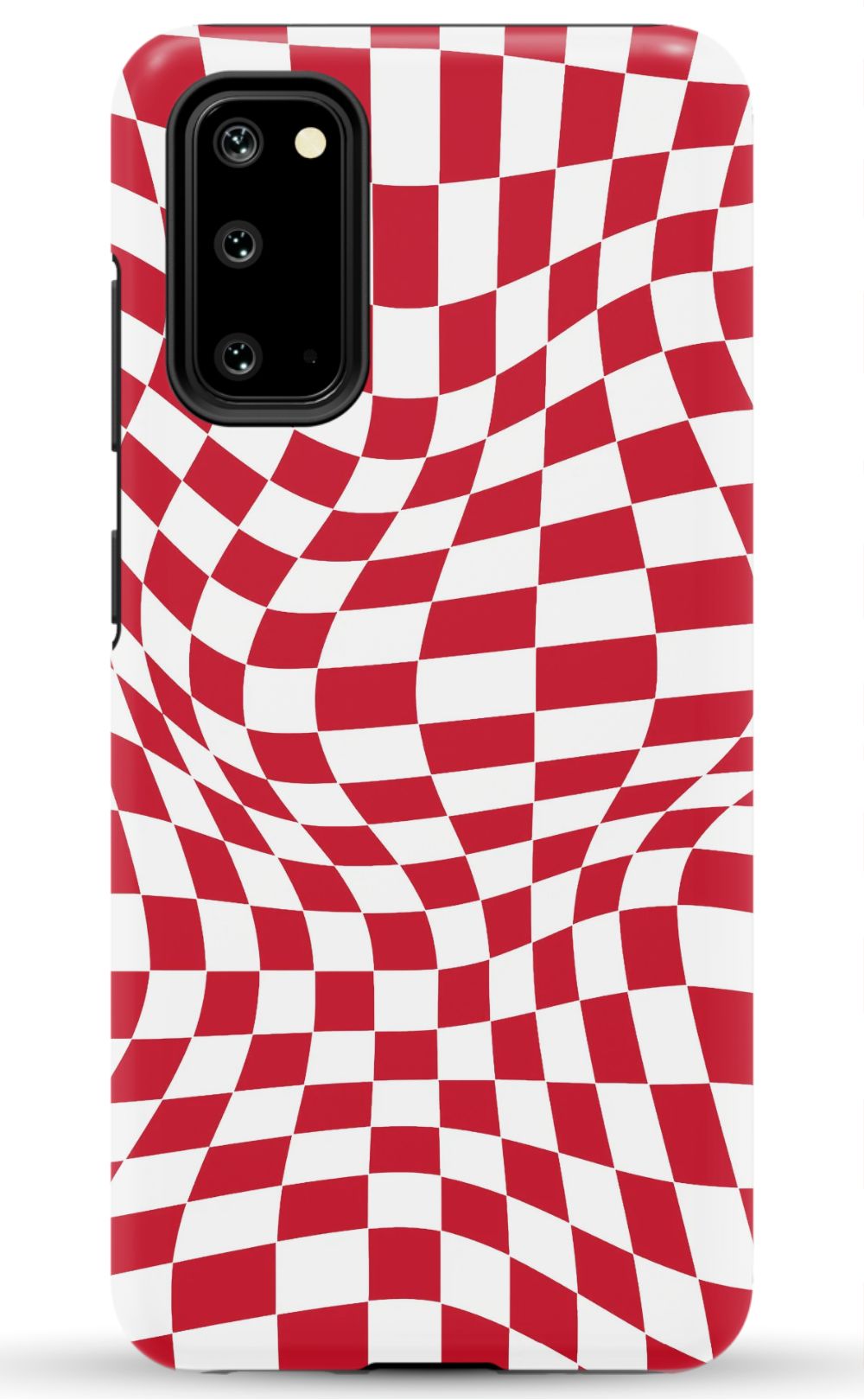 Red White Checkered Phone Case