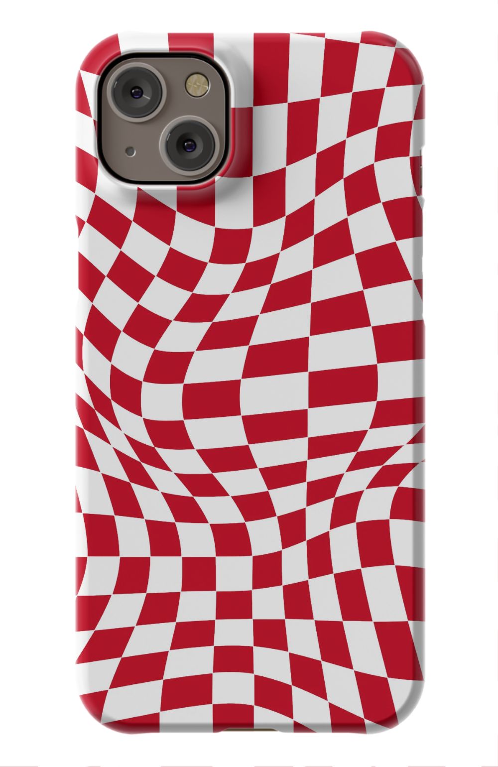 Red White Checkered Phone Case