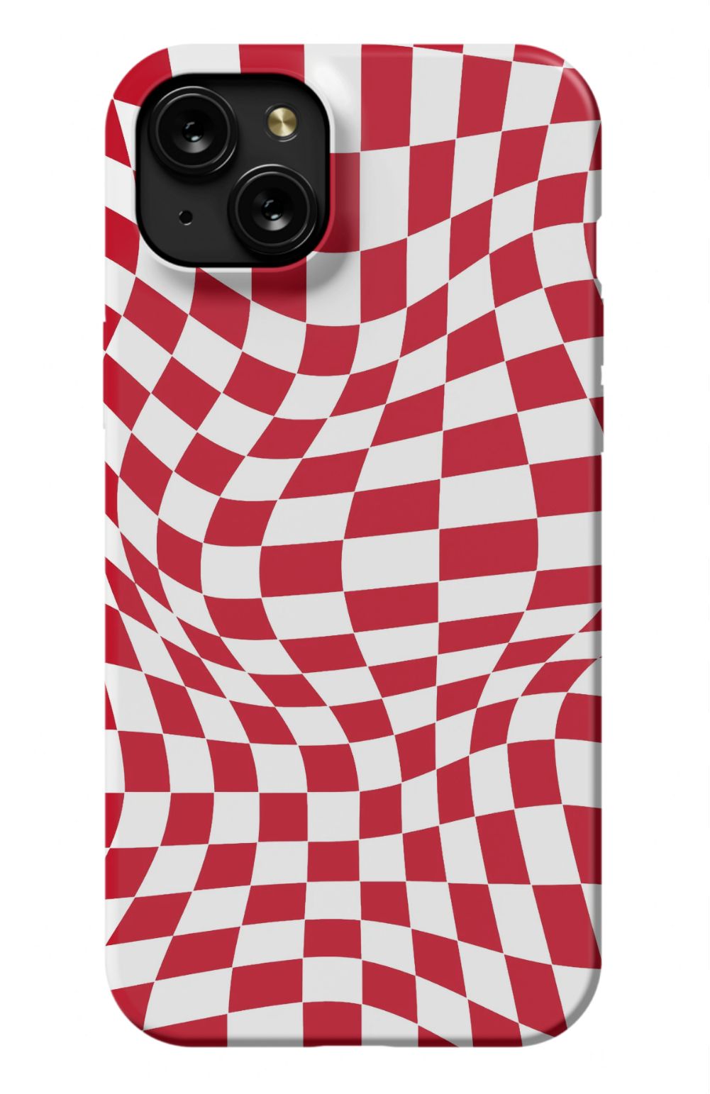 Red White Checkered Phone Case