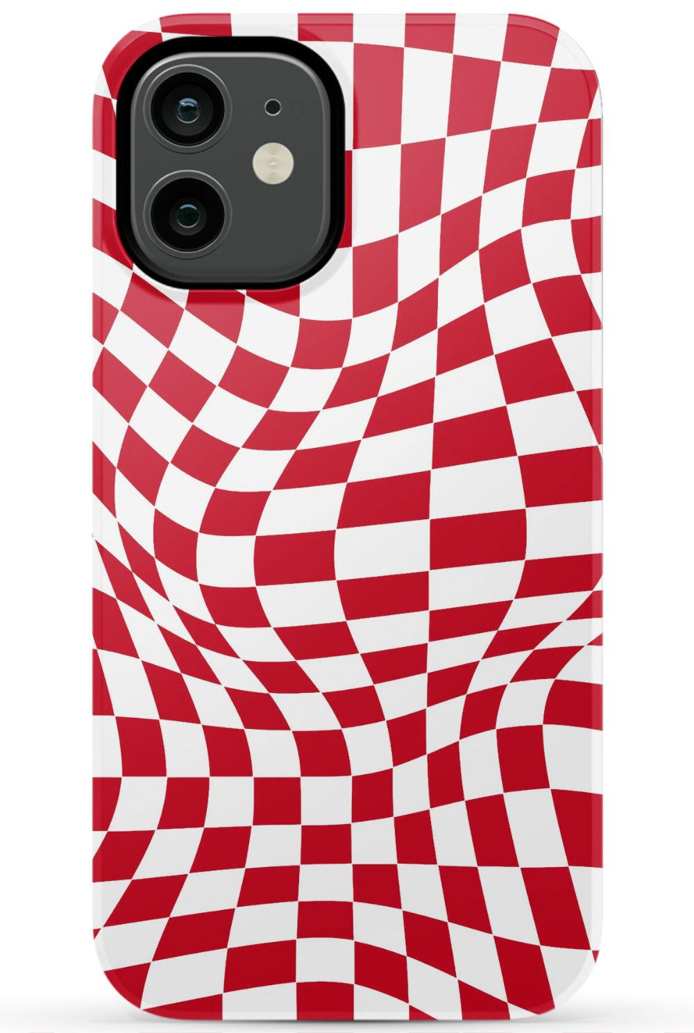 Red White Checkered Phone Case