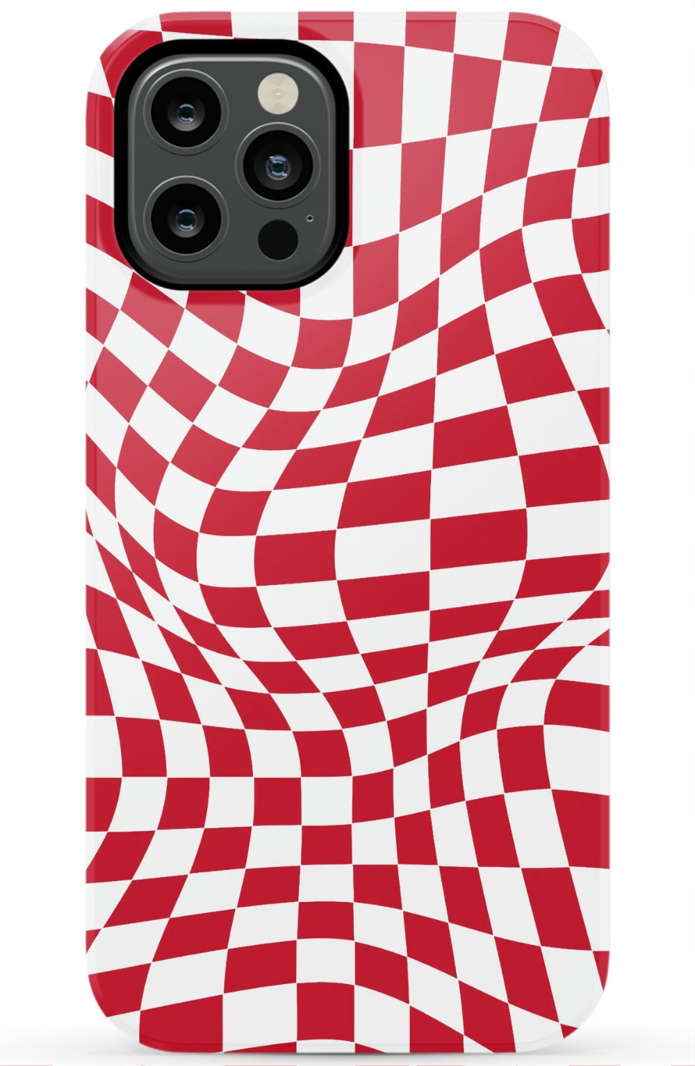 Red White Checkered Phone Case