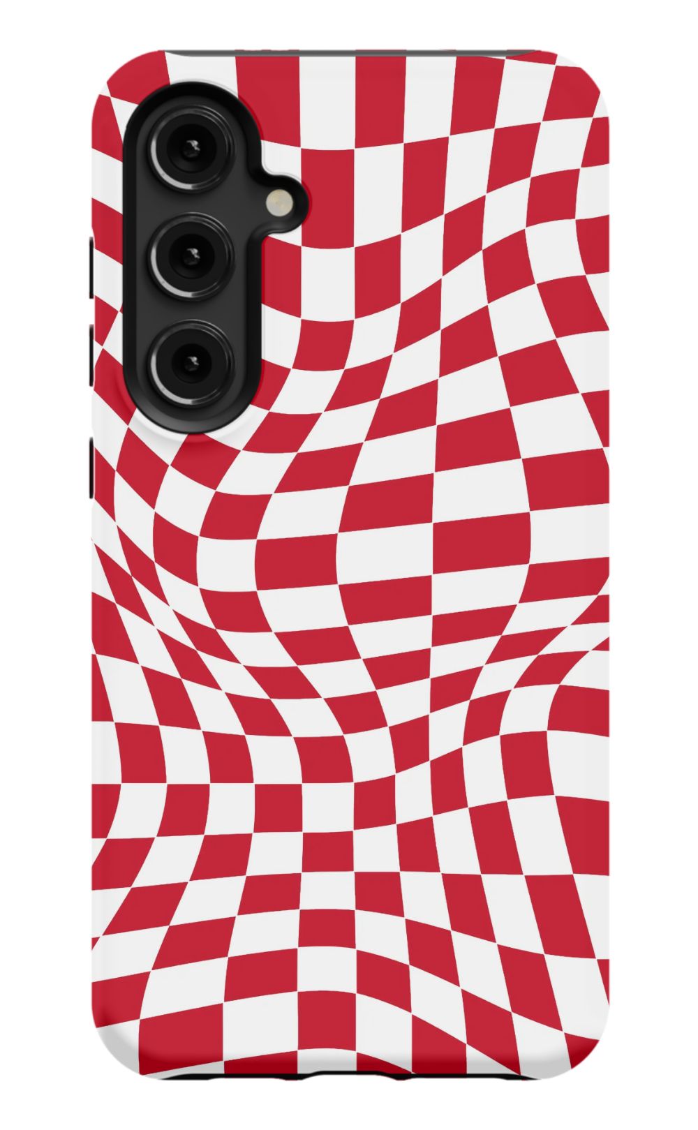 Red White Checkered Phone Case