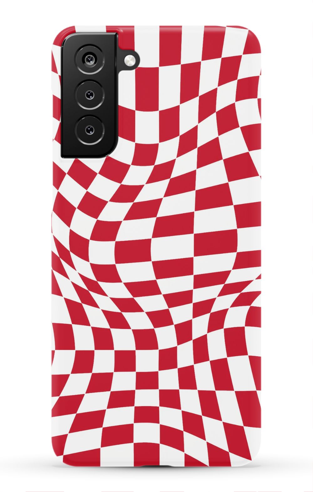 Red White Checkered Phone Case