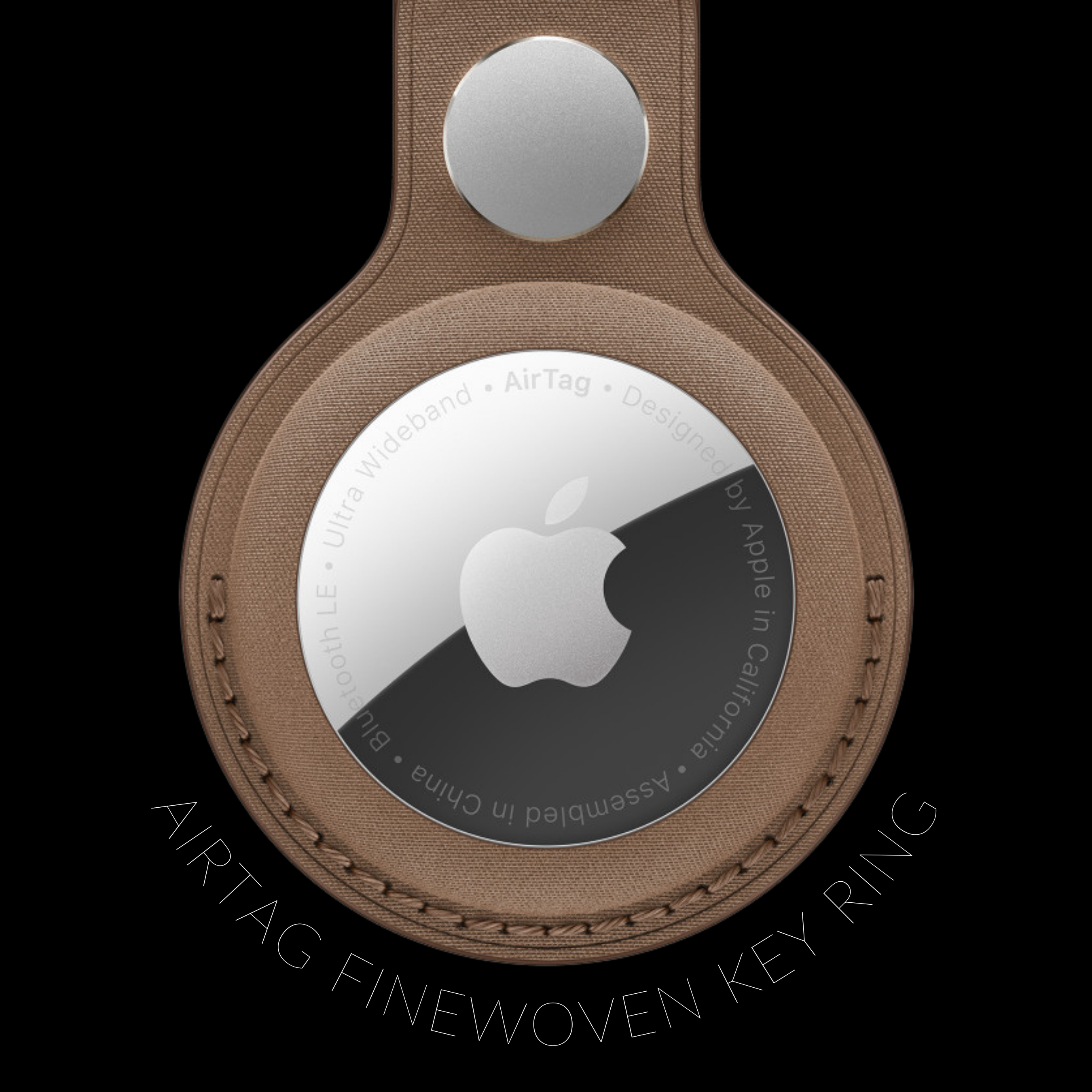 AirTag FineWoven Key Ring - B7Cases