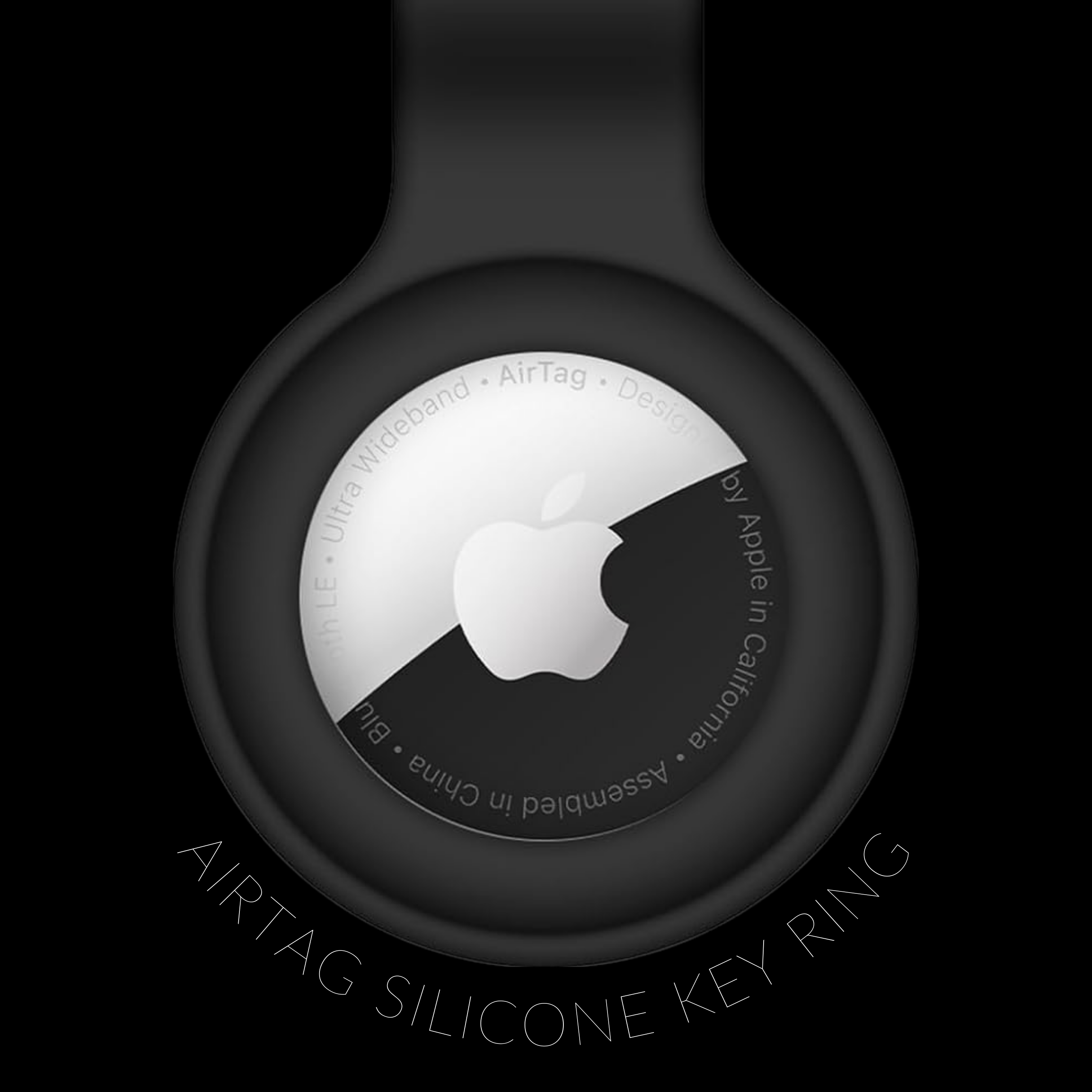 AirTag Silicone Key Ring - B7Cases