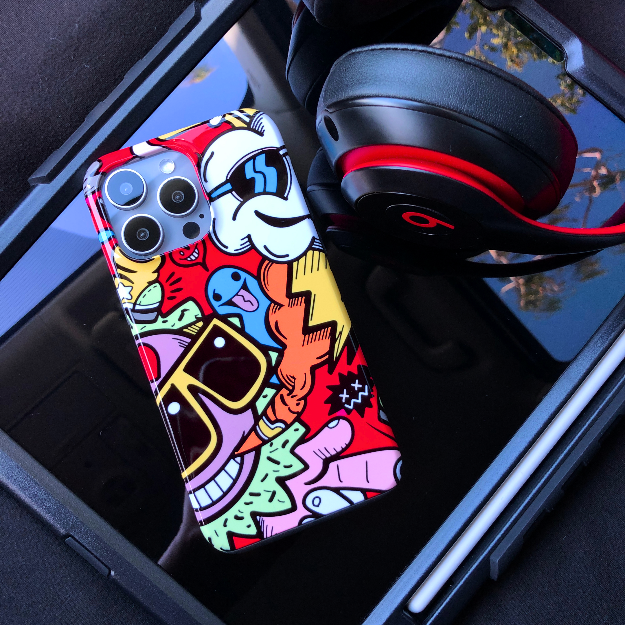 Street Bombing Graffiti Phone Case