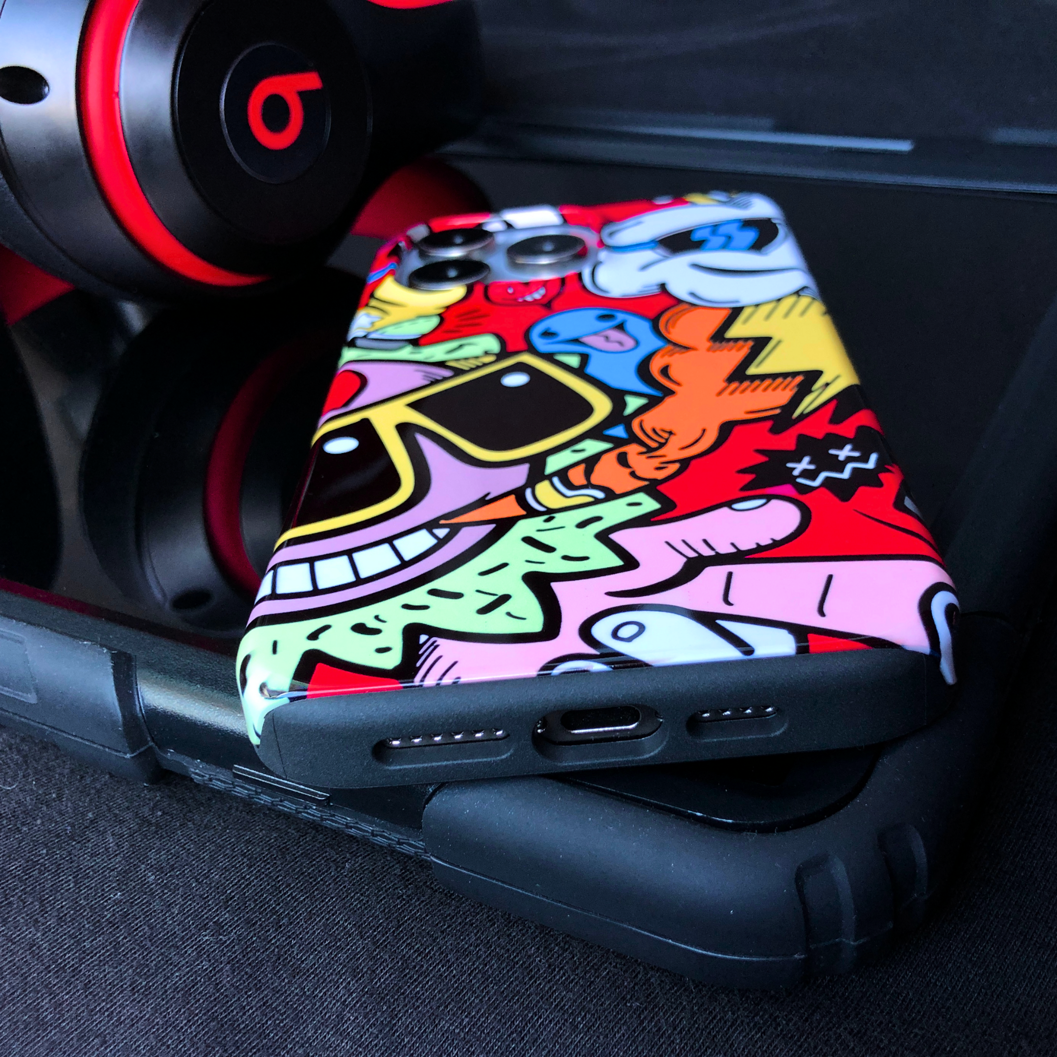Street Bombing Graffiti Phone Case