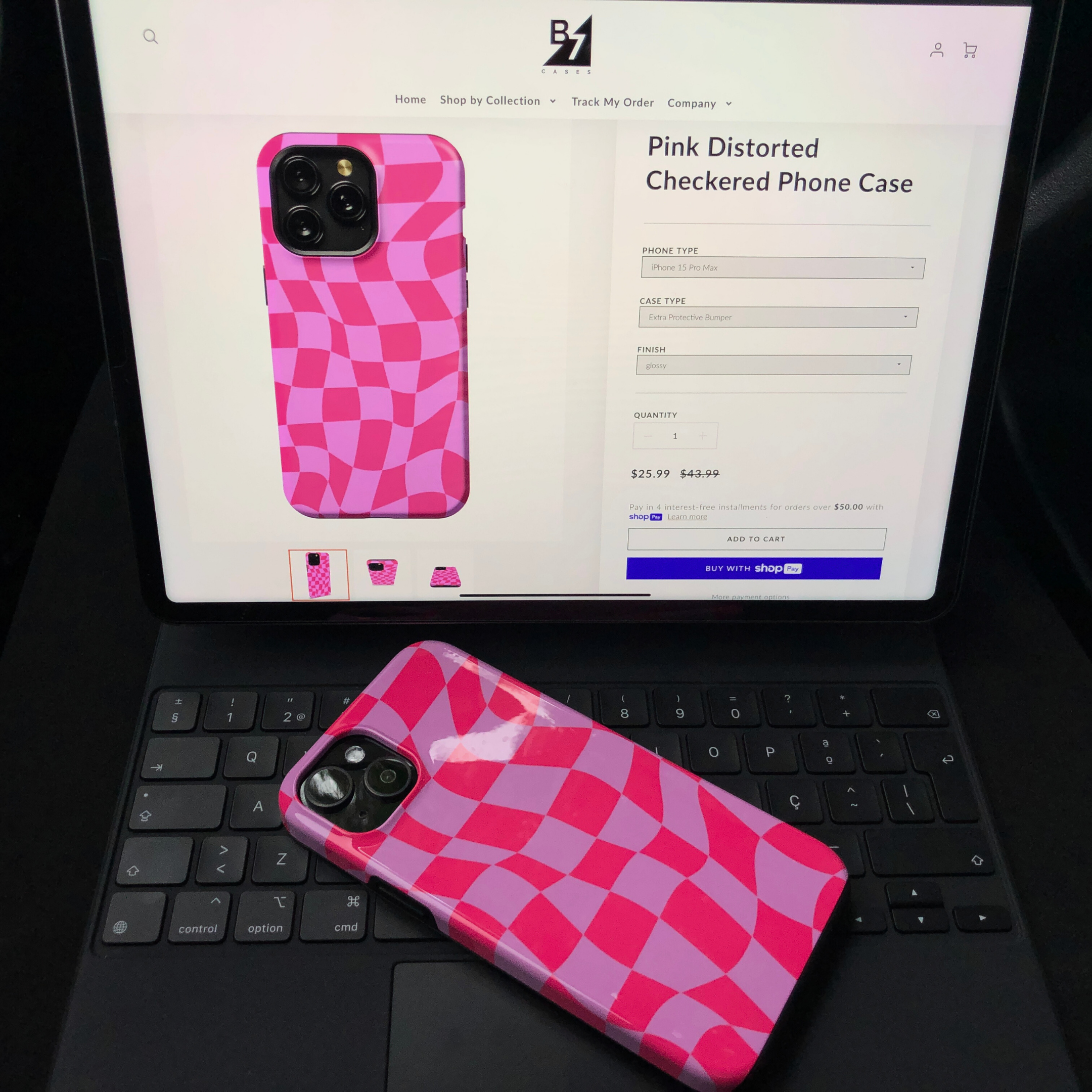 Pink Distorted Checkered Phone Case, B7Cases, Phone, Phone Case, Tough Case, Snap Case, iPhone, Apple, iPhone Case, Cover, MagSafe, Samsung Galaxy, iPhone X, XS, XS max, XR, 11, 12, iPhone SE, 13, Mini, iPhone 14, Plus, iPhone 15, 15 plus, 15 pro, 15 pro max, Galaxy S10, S20, S21, S22, S23, Checkered Phone Case, Checker, Check, Checked, Chess, Square, Geometric, Mosaic, Grid, Warped, Swirl, Distorted, Retro, Vintage, Hippie, Hipster, Groovy, Spire, Tile, Spiral, Geometric Shape, Checkerboard, Plaid, Wavy