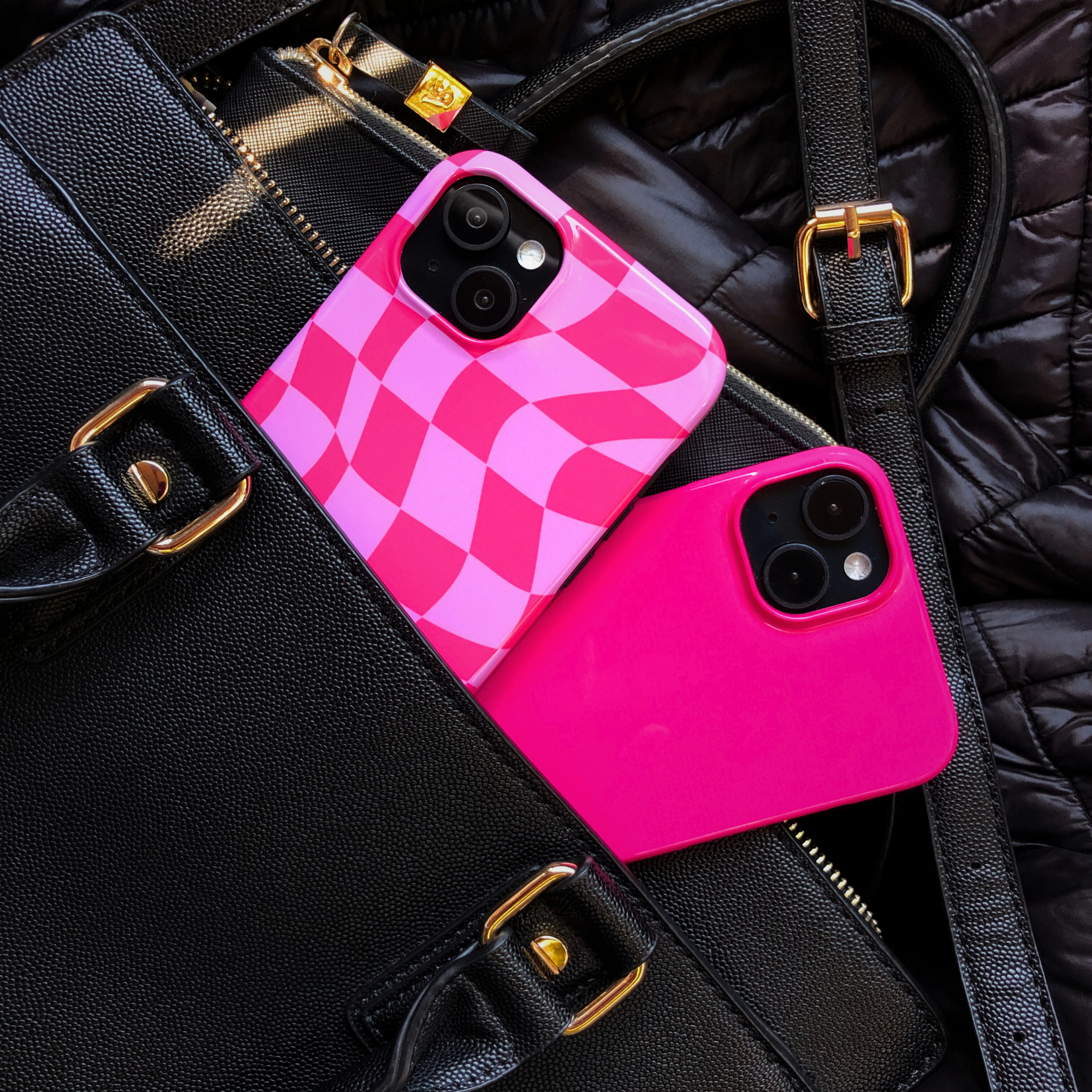 Pink Distorted Checkered Phone Case, B7Cases, Phone, Phone Case, Tough Case, Snap Case, iPhone, Apple, iPhone Case, Cover, MagSafe, Samsung Galaxy, iPhone X, XS, XS max, XR, 11, 12, iPhone SE, 13, Mini, iPhone 14, Plus, iPhone 15, 15 plus, 15 pro, 15 pro max, Galaxy S10, S20, S21, S22, S23, Checkered Phone Case, Checker, Check, Checked, Chess, Square, Geometric, Mosaic, Grid, Warped, Swirl, Distorted, Retro, Vintage, Hippie, Hipster, Groovy, Spire, Tile, Spiral, Geometric Shape, Checkerboard, Plaid, Wavy