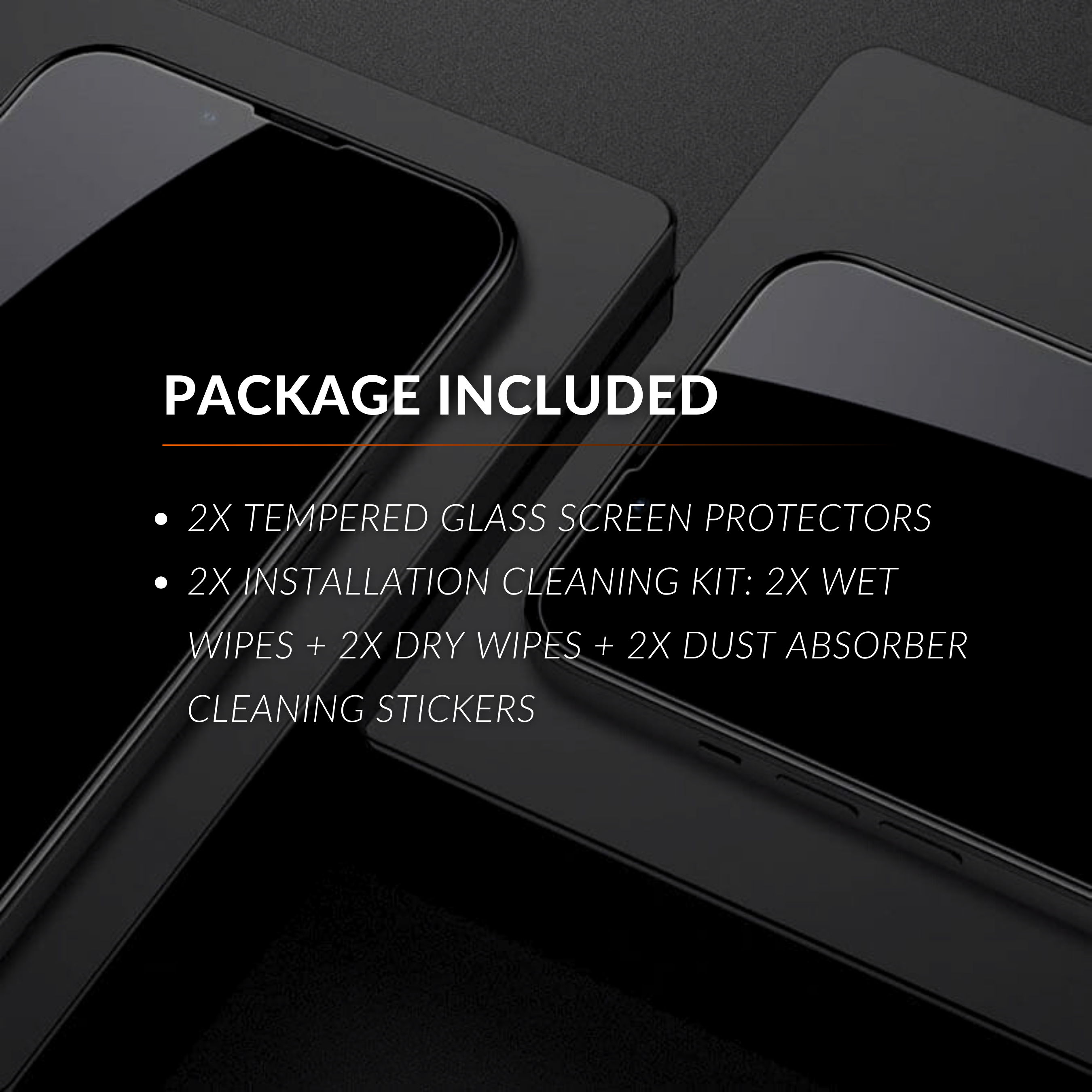 Tempered Glass Screen Protector | 2 Pack - B7Cases