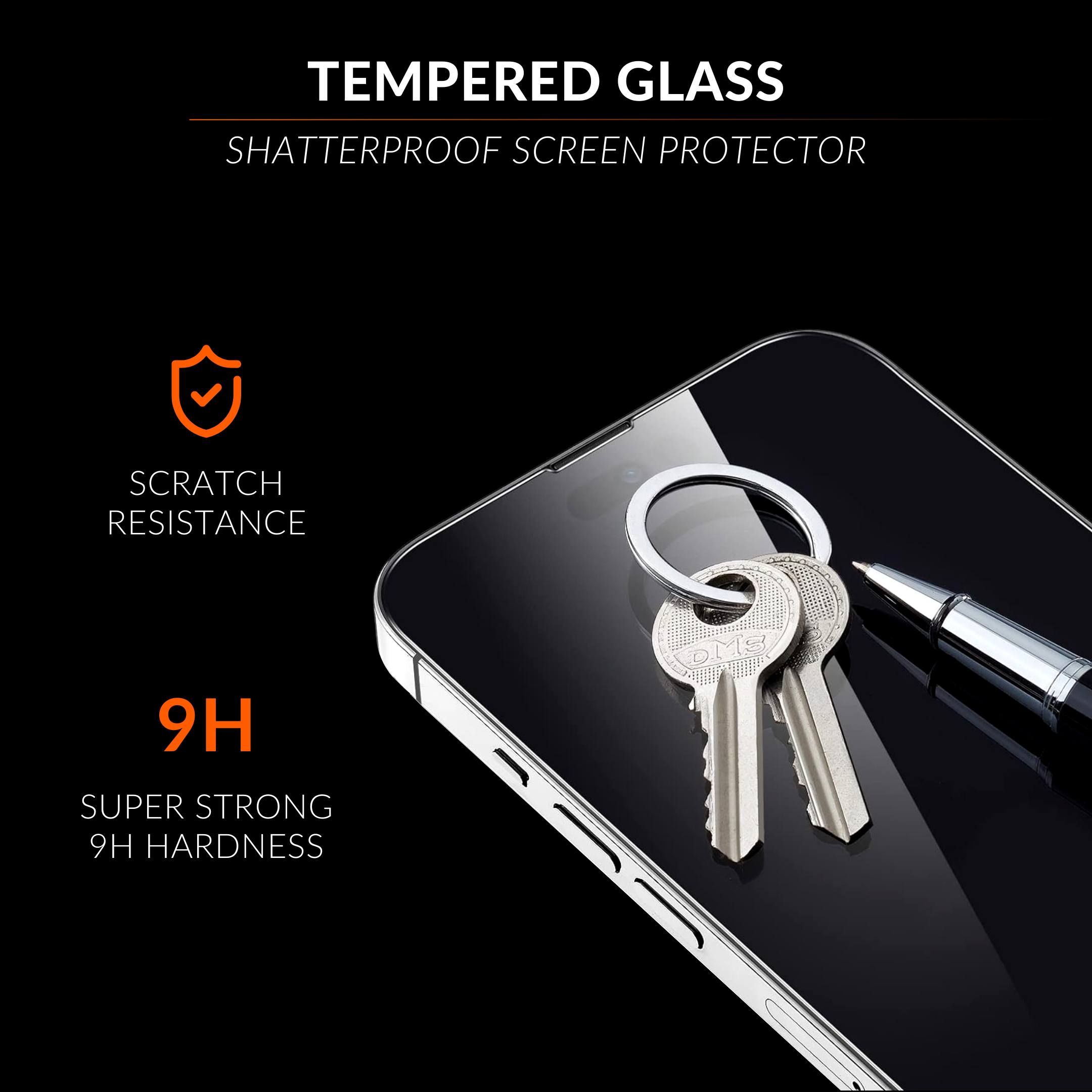 Tempered Glass Screen Protector | 2 Pack - B7Cases