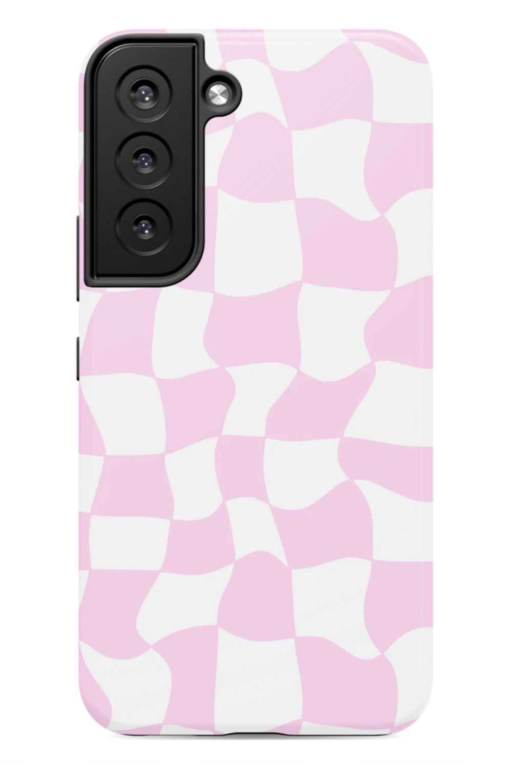 Light Pink Checkered Phone Case