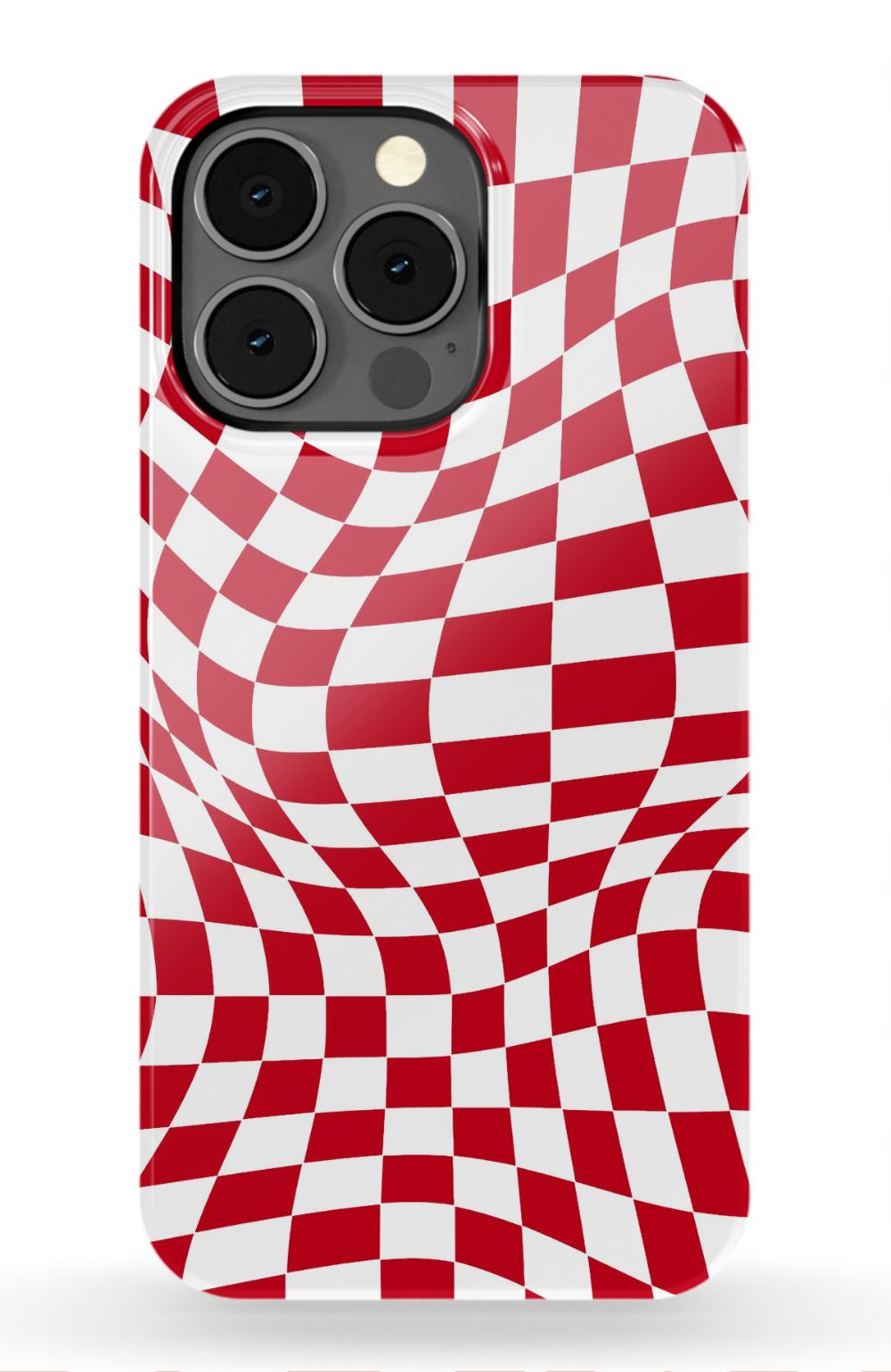 Red White Checkered Phone Case