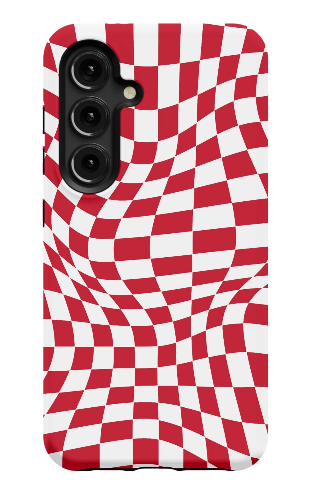 Red White Checkered Phone Case