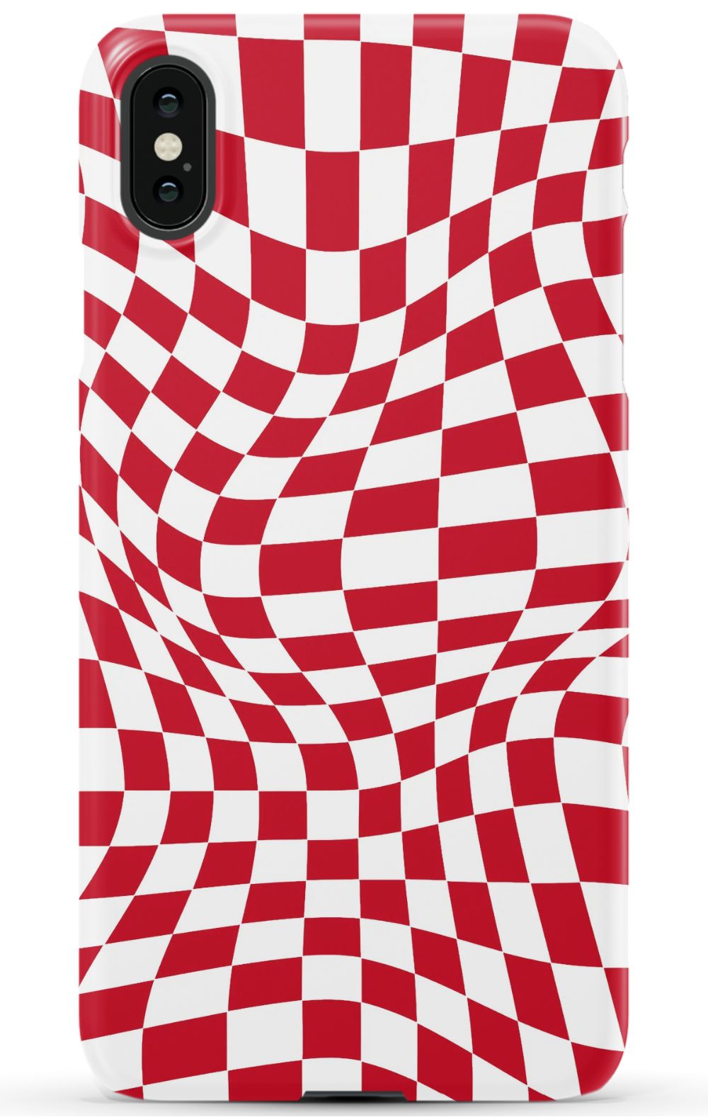 Red White Checkered Phone Case