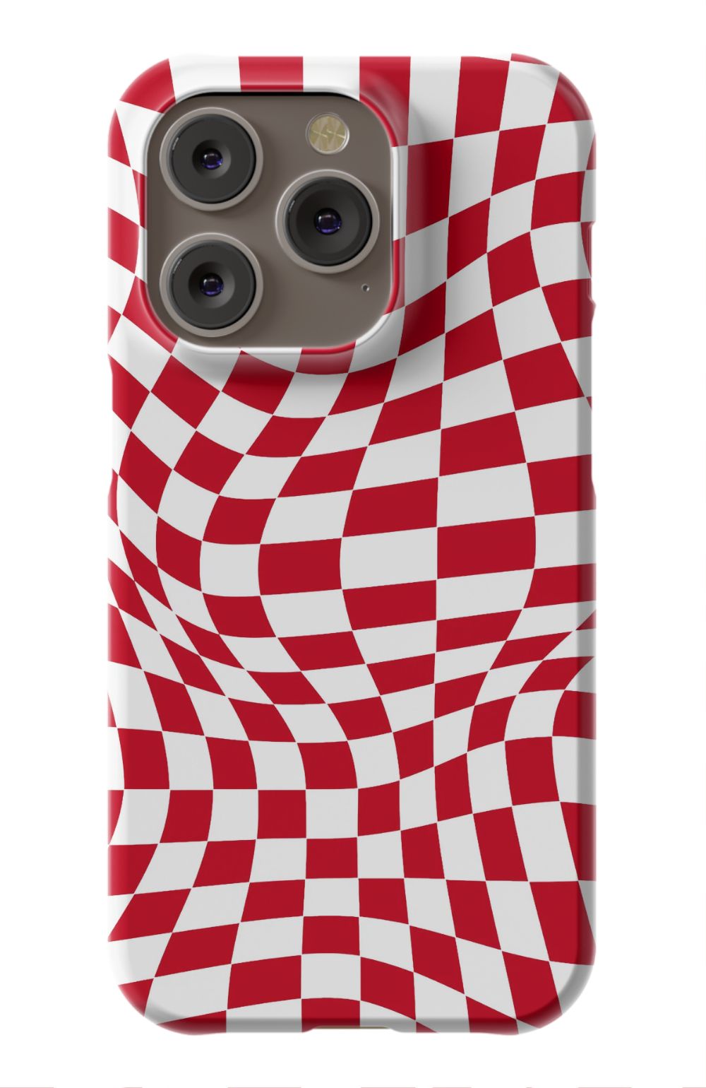 Red White Checkered Phone Case