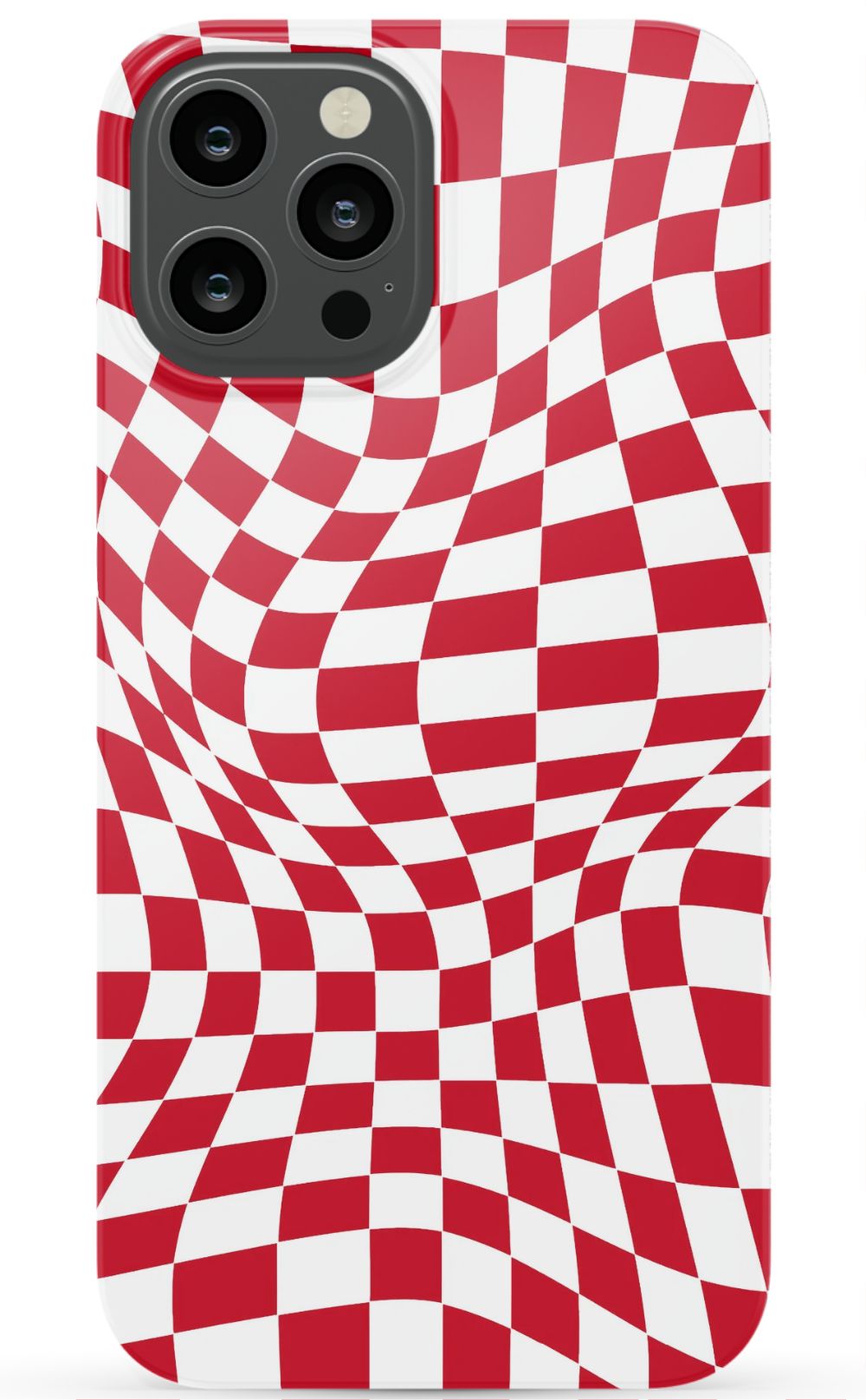 Red White Checkered Phone Case