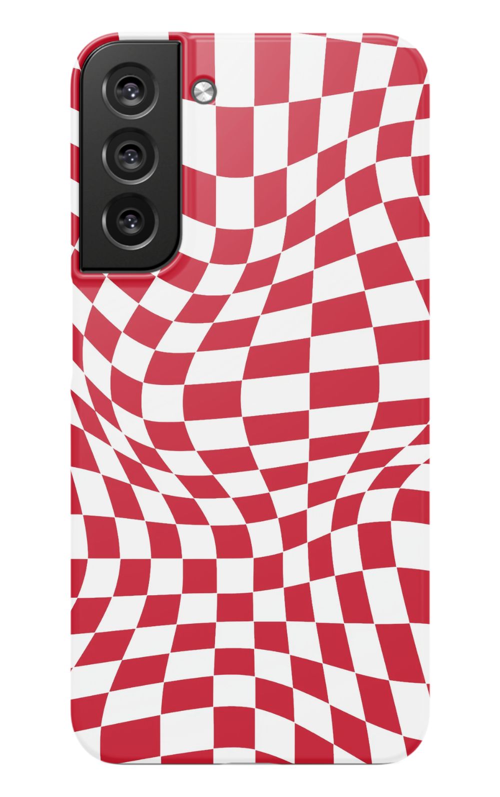 Red White Checkered Phone Case