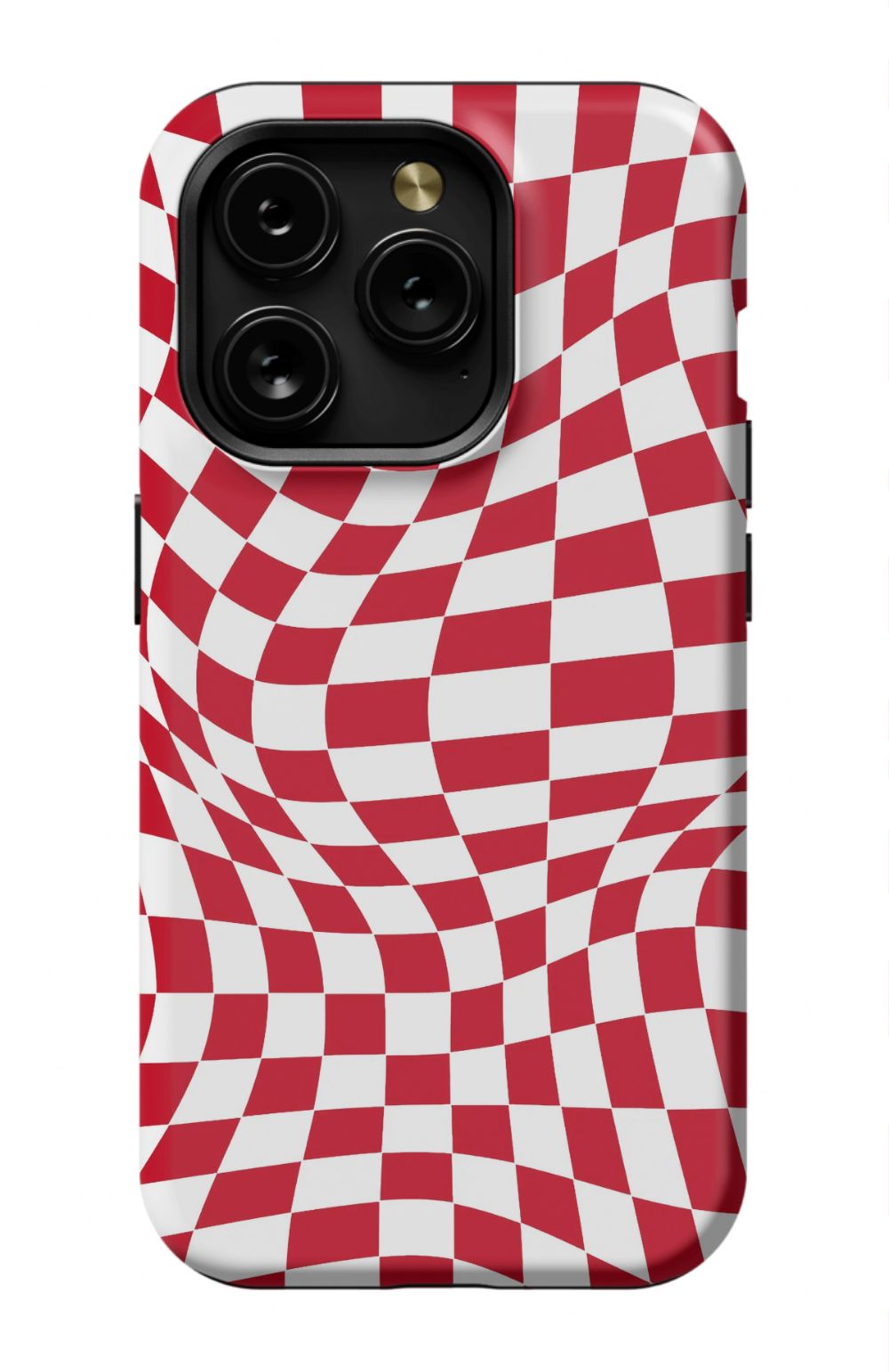 Red White Checkered Phone Case