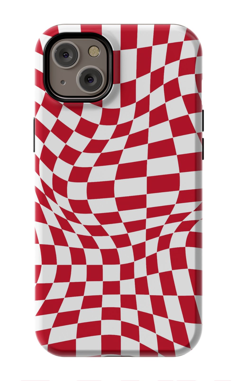 Red White Checkered Phone Case
