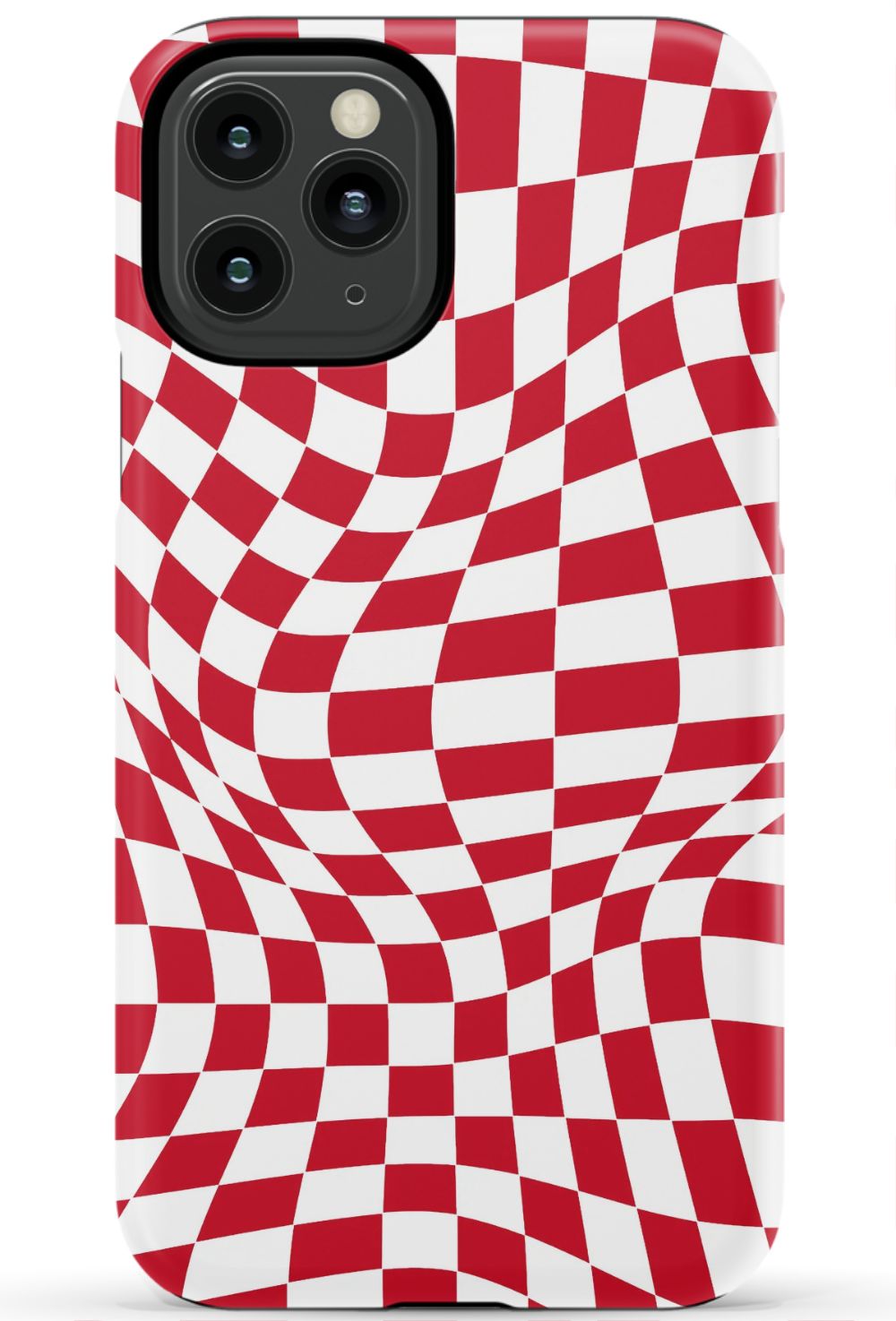 Red White Checkered Phone Case